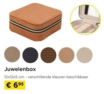 Promoties Juwelenbox - Huismerk - Molecule - Geldig van 01/03/2024 tot 31/03/2024 bij Molecule