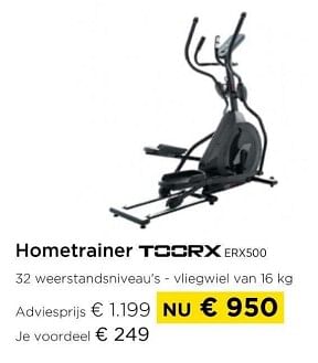 Promoties Hometrainer toorx erx500 - Toorx - Geldig van 01/03/2024 tot 31/03/2024 bij Molecule