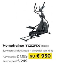 Hometrainer toorx erx500-Toorx