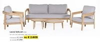 Promoties Lecce sofa set 97442 - Huismerk - Molecule - Geldig van 01/03/2024 tot 31/03/2024 bij Molecule