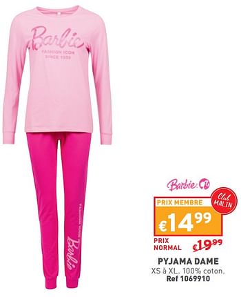 Promoties Pyjama dame - Huismerk - Trafic  - Geldig van 27/03/2024 tot 31/03/2024 bij Trafic