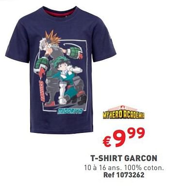 Promoties T-shirt garcon - Huismerk - Trafic  - Geldig van 27/03/2024 tot 31/03/2024 bij Trafic