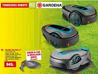 Promotions Gardena tondeuses robots sileno life - Gardena - Valide de 27/03/2024 à 07/04/2024 chez Hubo