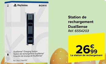Promoties Station de rechargement dualsense - Sony - Geldig van 27/03/2024 tot 08/04/2024 bij Carrefour