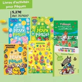 Promoties Livres d’activités pour pâques - Huismerk - Carrefour  - Geldig van 27/03/2024 tot 08/04/2024 bij Carrefour