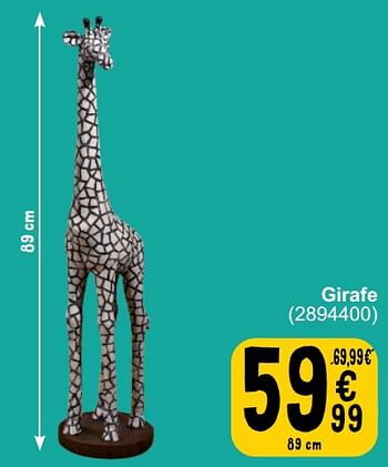 Promotions Girafe - Produit maison - Cora - Valide de 26/03/2024 à 08/04/2024 chez Cora