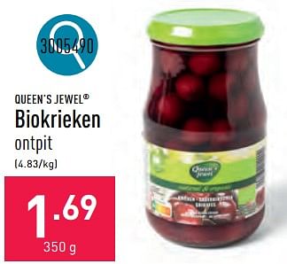 Promotions Biokrieken - Queen's Jewel - Valide de 02/04/2024 à 05/04/2024 chez Aldi