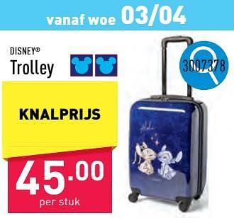 Promoties Trolley - Disney - Geldig van 02/04/2024 tot 05/04/2024 bij Aldi