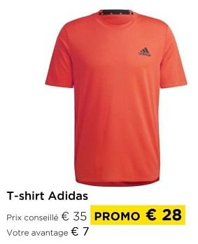Promoties T-shirt adidas - Adidas - Geldig van 01/03/2024 tot 31/03/2024 bij Molecule