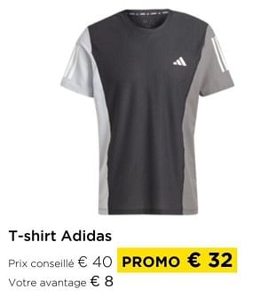 Promotions T-shirt adidas - Adidas - Valide de 01/03/2024 à 31/03/2024 chez Molecule