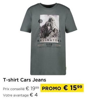 Promoties T-shirt cars jeans - Cars Jeans - Geldig van 01/03/2024 tot 31/03/2024 bij Molecule