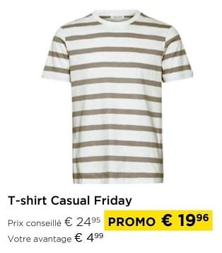 Promotions T-shirt casual friday - Casual - Valide de 01/03/2024 à 31/03/2024 chez Molecule