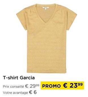 Promoties T-shirt garcia - Garcia - Geldig van 01/03/2024 tot 31/03/2024 bij Molecule