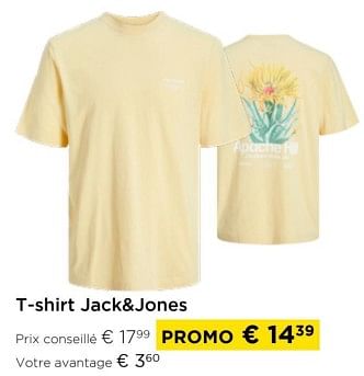 Promotions T-shirt jack+jones - Jack & Jones - Valide de 01/03/2024 à 31/03/2024 chez Molecule