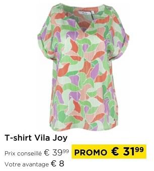 Promoties T-shirt vila joy - Vila Joy - Geldig van 01/03/2024 tot 31/03/2024 bij Molecule