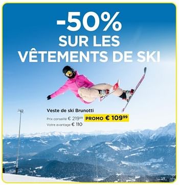 Promotions Veste de ski brunotti - Brunotti - Valide de 01/03/2024 à 31/03/2024 chez Molecule