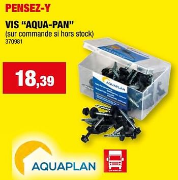 Promoties Vis aqua-pan - Aqua-pan - Geldig van 27/03/2024 tot 07/04/2024 bij Hubo