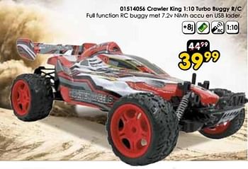 Promotions Crawler king turbo buggy r-c - Produit Maison - Toychamp - Valide de 16/03/2024 à 14/04/2024 chez ToyChamp