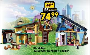 Promoties 42620 olly en paisley’s huizen - Lego - Geldig van 16/03/2024 tot 14/04/2024 bij ToyChamp