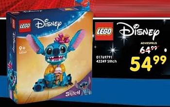 Promoties 43249 stitch - Lego - Geldig van 16/03/2024 tot 14/04/2024 bij ToyChamp