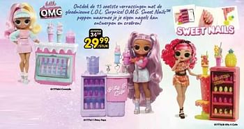 Promoties L.o.l. surprise! o.m.g. sweet nails poppen - MGA Entertainment - Geldig van 16/03/2024 tot 14/04/2024 bij ToyChamp