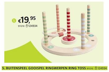 Promoties Buitenspeel gooispel ringwerpen ring toss - BuitenSpeel - Geldig van 21/03/2024 tot 07/04/2024 bij Dreamland