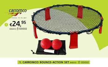 Promotions Carromco bounce-action set - Carromco - Valide de 21/03/2024 à 07/04/2024 chez Dreamland