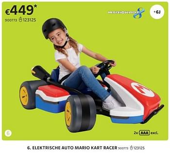 Promotions Elektrische auto mario kart racer - Jakks Pacific - Valide de 21/03/2024 à 07/04/2024 chez Dreamland