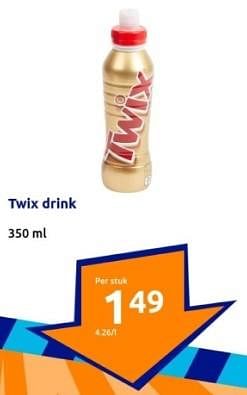 Promoties Twix drink - Twix - Geldig van 27/03/2024 tot 02/04/2024 bij Action