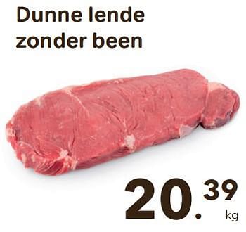 Promotions Dunne lende zonder been - Huismerk - Buurtslagers - Valide de 27/03/2024 à 25/04/2024 chez Buurtslagers
