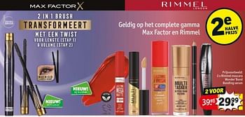 Promoties Rimmel mascara wonder bond bonding serum - Rimmel - Geldig van 25/03/2024 tot 07/04/2024 bij Kruidvat