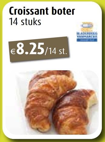Promoties Croissant boter - Huismerk - Aronde - Geldig van 25/03/2024 tot 01/06/2024 bij Aronde