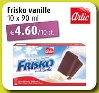 Frisko vanille-Artic 