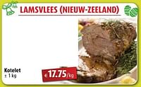 Lamsvlees nieuw-zeeland kotelet-Huismerk - Aronde