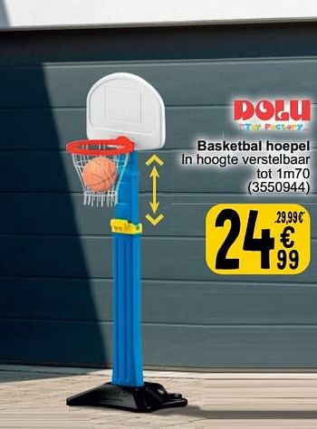 Promoties Basketbal hoepel - Dolu - Geldig van 26/03/2024 tot 30/06/2024 bij Cora