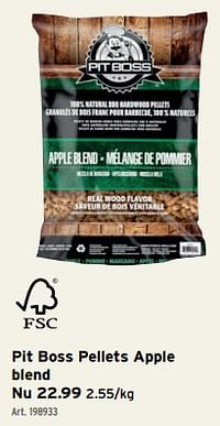 Pit boss pellets apple blend-Pit Boss