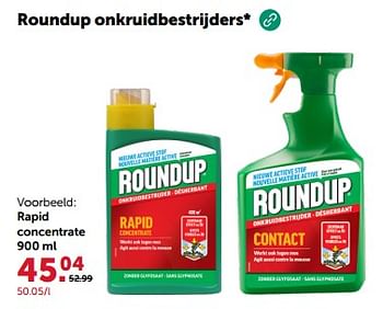 Promoties Roundup onkruidbestrijders - Roundup - Geldig van 27/03/2024 tot 07/04/2024 bij Aveve