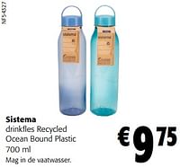 Sistema drinkfles recycled ocean bound plastic-Sistema