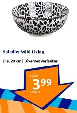 Promotions Saladier wild living - Produit Maison - Action - Valide de 27/03/2024 à 02/04/2024 chez Action