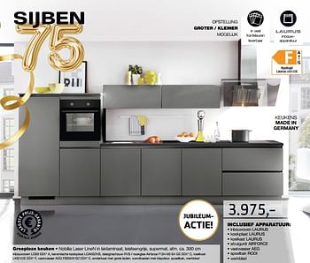 Promotions Greeploze keuken - Produit Maison - Sijben - Valide de 17/03/2024 à 31/05/2024 chez Sijben