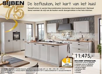 Promoties Landelijke keuken - Huismerk - Sijben - Geldig van 17/03/2024 tot 31/05/2024 bij Sijben