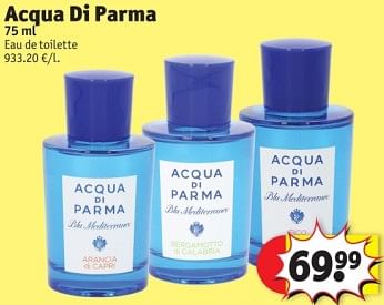 Promotions Acqua di parma - Acqua di Parma - Valide de 25/03/2024 à 07/04/2024 chez Kruidvat