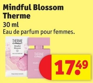 Promotions Mindful blossom therme - Therme - Valide de 25/03/2024 à 07/04/2024 chez Kruidvat