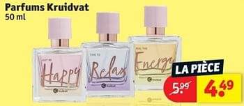 Promoties Parfums kruidvat - Huismerk - Kruidvat - Geldig van 25/03/2024 tot 07/04/2024 bij Kruidvat