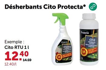 Promoties Désherbants cito protecta - Protecta - Geldig van 27/03/2024 tot 07/04/2024 bij Aveve