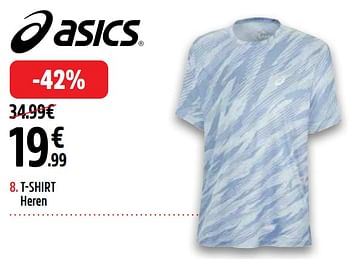 Promoties T-shirt heren - Asics - Geldig van 25/03/2024 tot 14/04/2024 bij Intersport