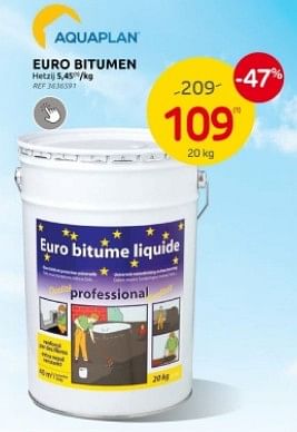 Promoties Euro bitumen - Aquaplan - Geldig van 27/03/2024 tot 08/04/2024 bij Brico