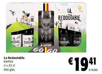 Promoties La redoutable bierbox - La Redoutable - Geldig van 27/03/2024 tot 09/04/2024 bij Colruyt