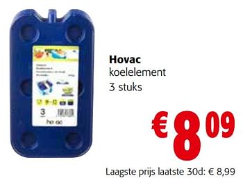 Promoties Hovac koelelement - Hovac - Geldig van 27/03/2024 tot 09/04/2024 bij Colruyt