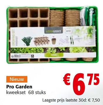 Promoties Pro garden kweekset - Progarden - Geldig van 27/03/2024 tot 09/04/2024 bij Colruyt